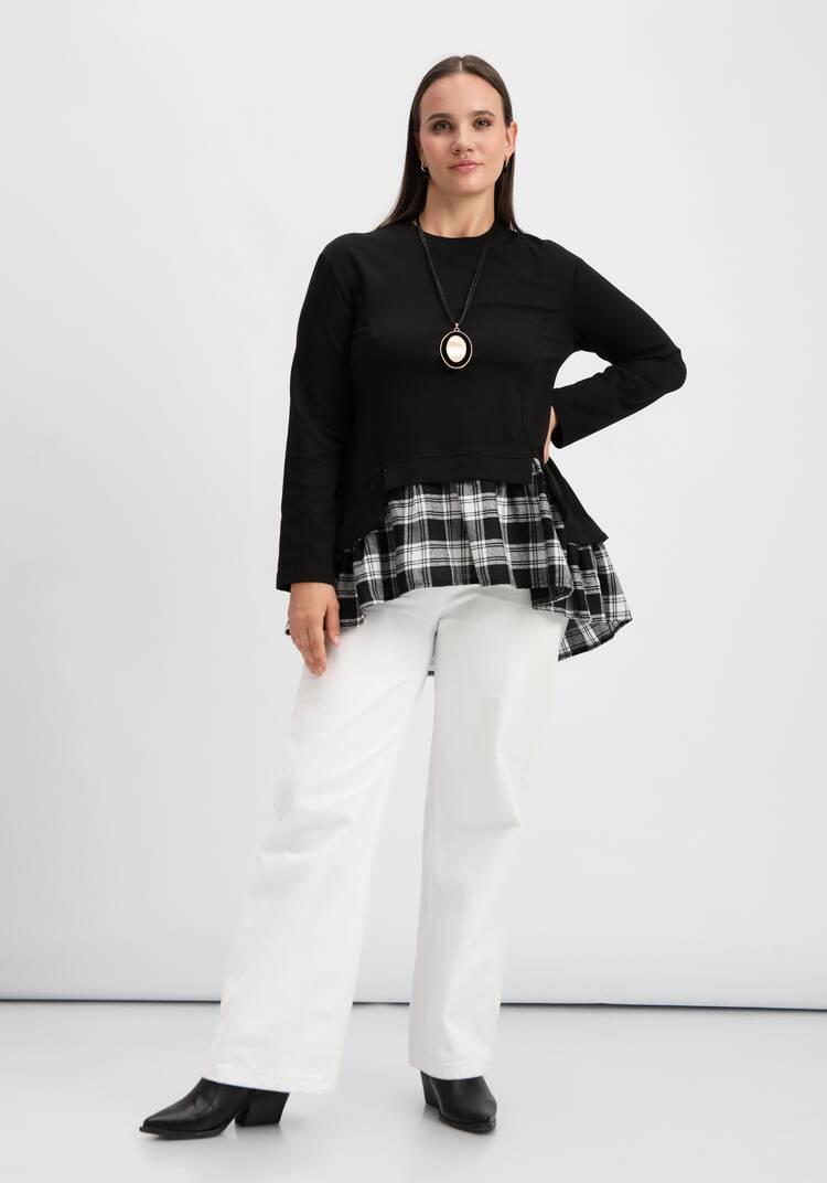 Туника многослойная свободного кроя шир.  750, рис. 10