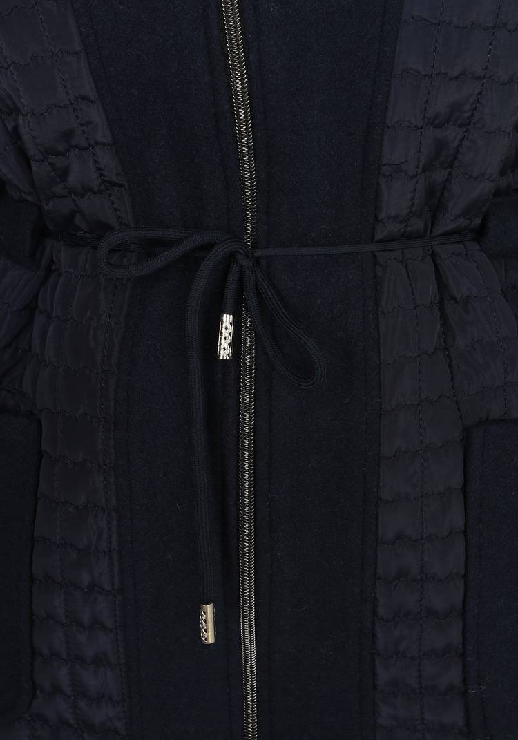 Куртка комбинированная на кулисках и молнии шир.  750, рис. 3