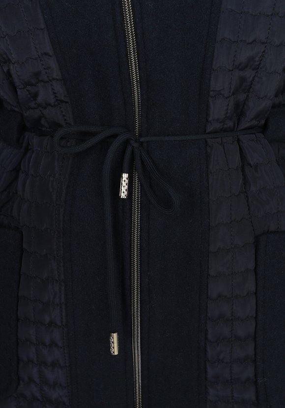 Куртка комбинированная на кулисках и молнии шир.  580, рис. 3