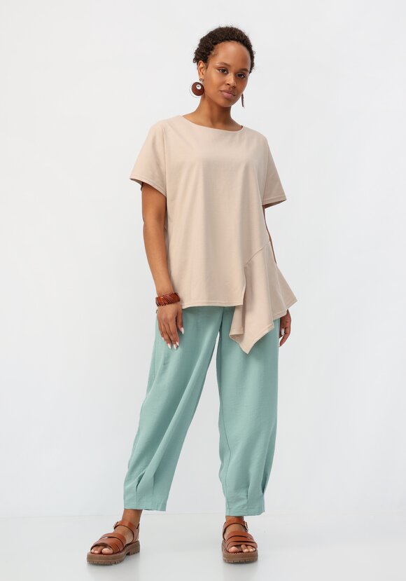 Блуза с асимметричным кроем шир.  580, рис. 8