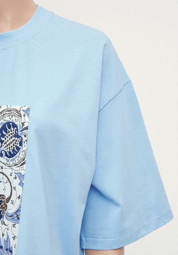 Футболка Викторианский шик шир.  580, рис. 26