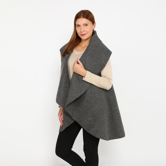 Жилет из овечьей шерсти шир.  580, рис. 16