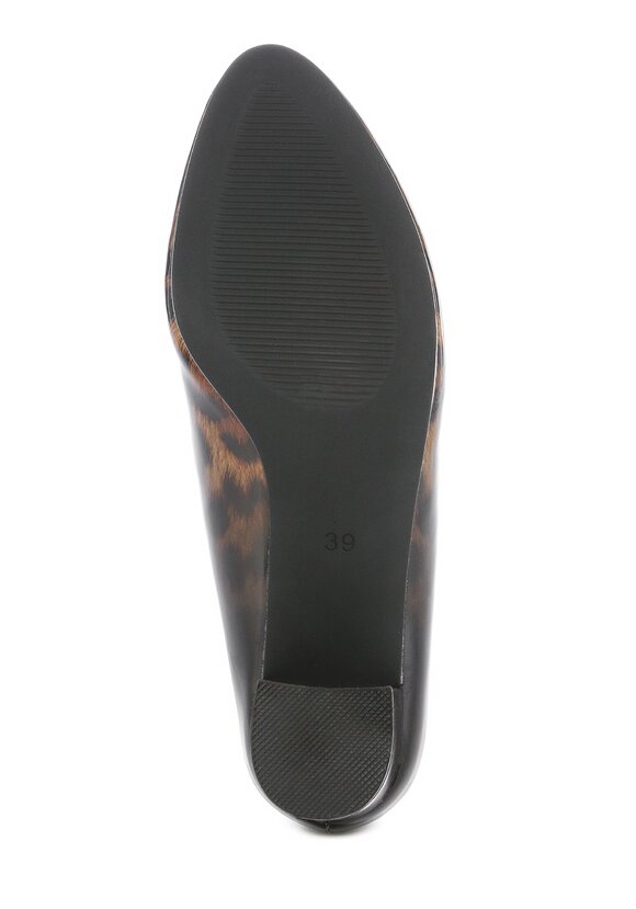 Туфли женские Леопард шир.  580, рис. 5