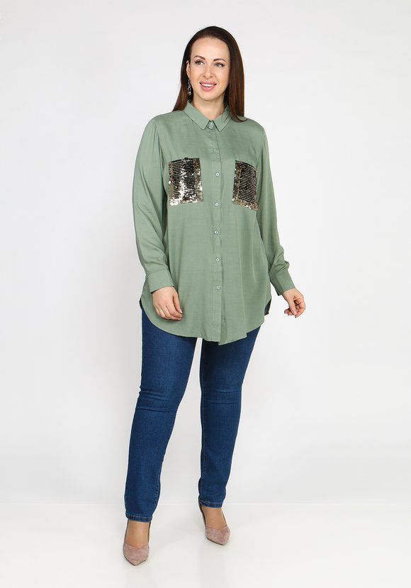 Блуза Сияние звезд шир.  580, рис. 5