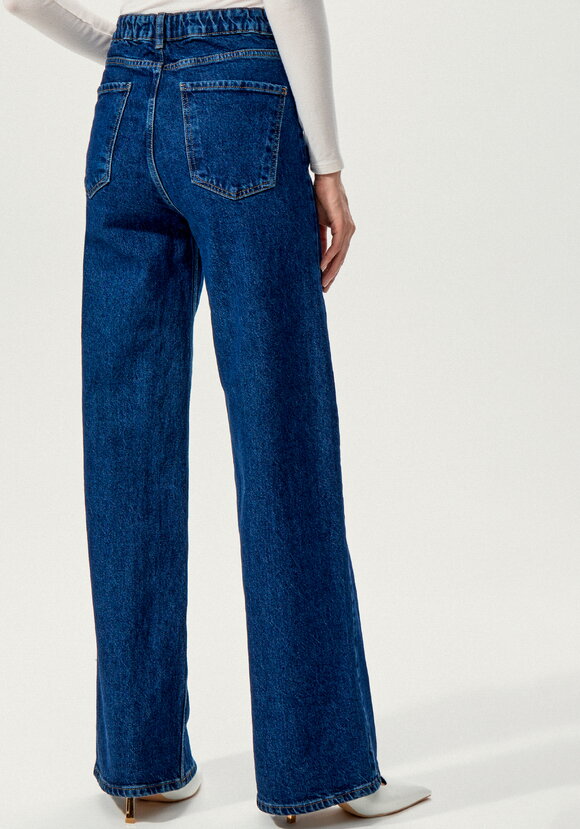 Джинсы широкие прямого кроя шир.  580, рис. 23