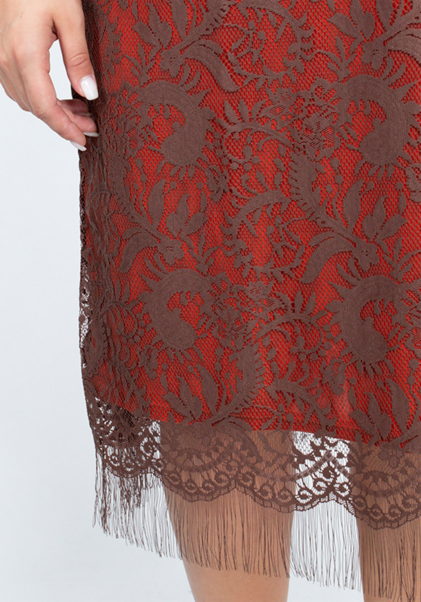 Платье «Франсуаза» BlagoF, размер 48, цвет баклажановый - фото 6