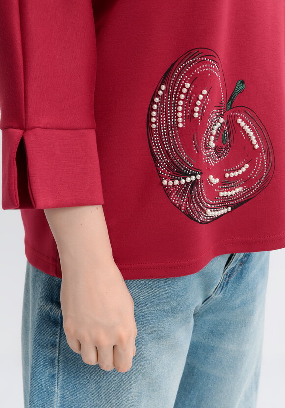 Джемпер Арья с круглым вырезом шир.  580, рис. 5