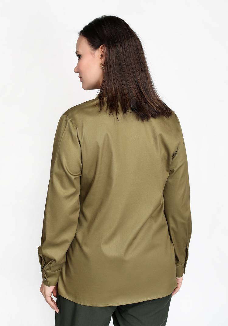 Рубашка Цветочный элемент шир.  750, рис. 3