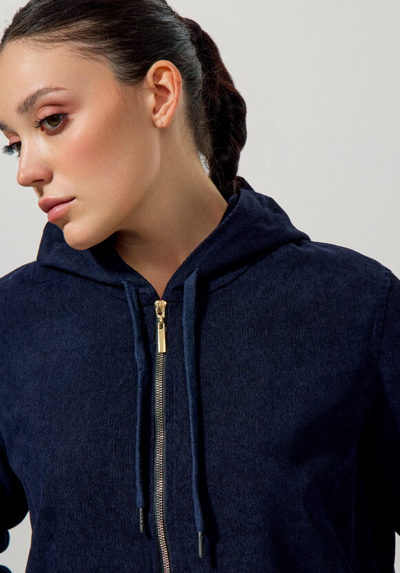 Толстовка вельветовая на молнии шир.  580, рис. 12