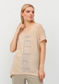 Блуза со стразами Аделина