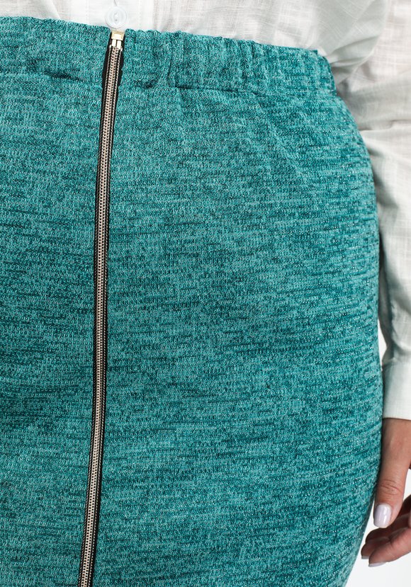 Юбка прямая на молнии шир.  580, рис. 18