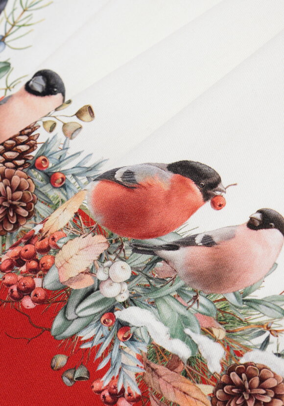 Скатерть Снегири шир.  580, рис. 8