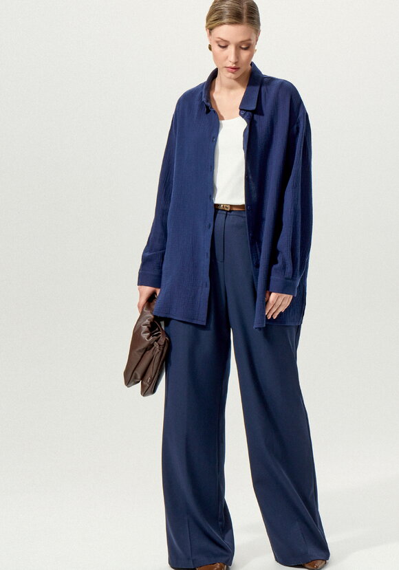 Рубашка муслиновая свободного кроя шир.  580, рис. 40