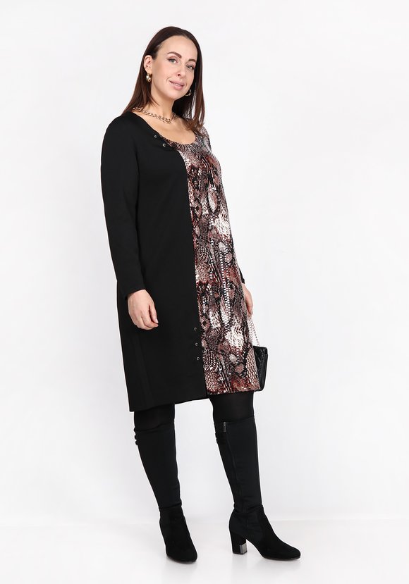 Платье с принтом Змея шир.  580, рис. 3
