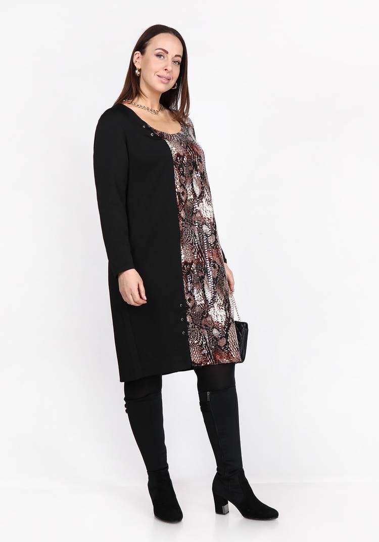 Платье с принтом Змея шир.  750, рис. 3