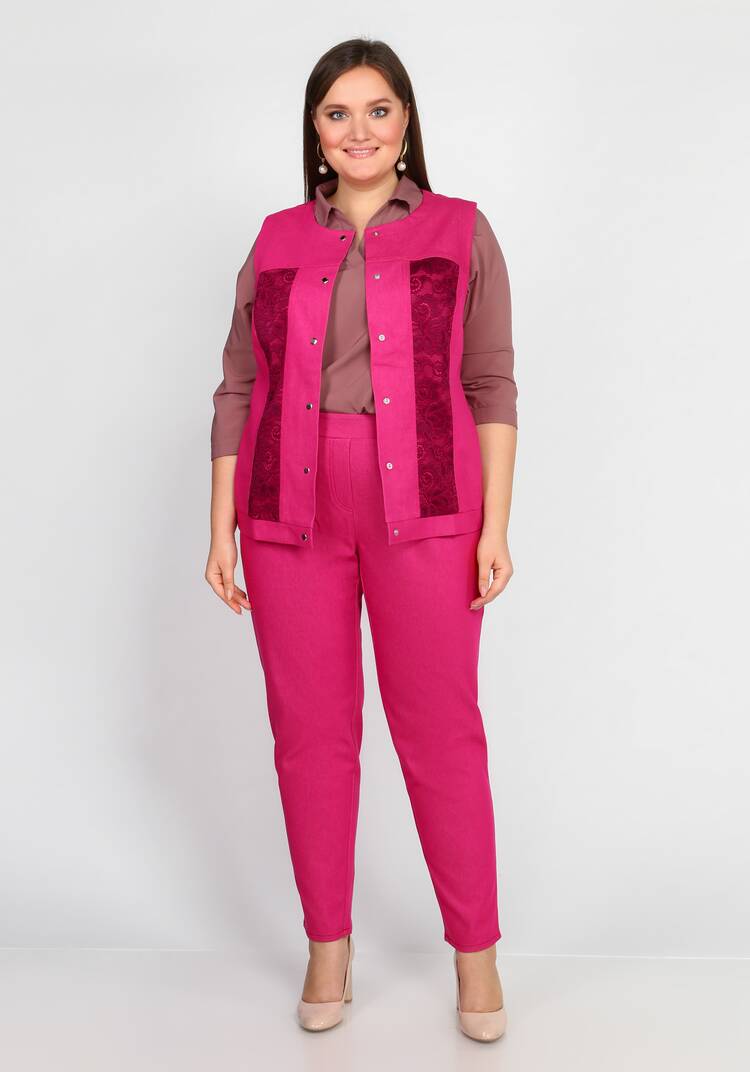 Жилет Изящная Дама шир.  750, рис. 6