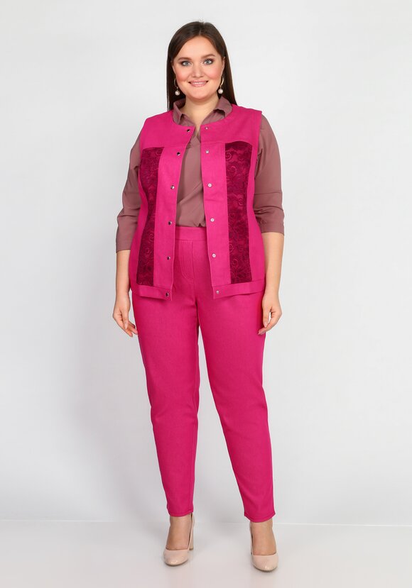 Жилет Изящная Дама шир.  580, рис. 6