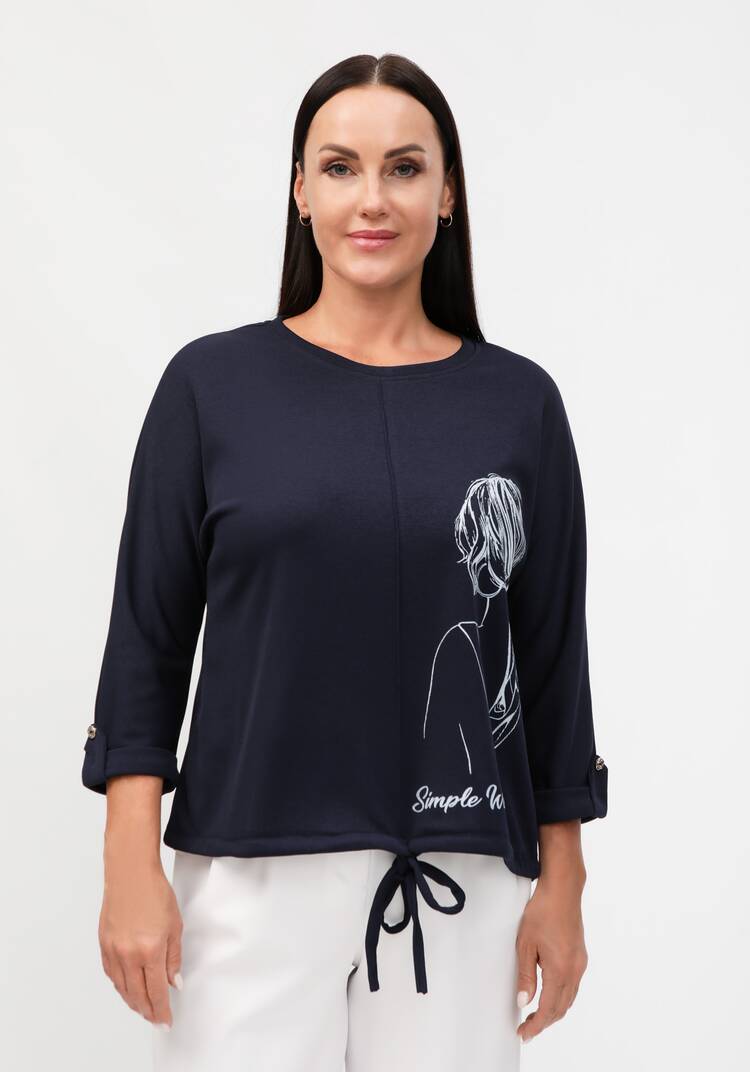 Блуза Марфа шир.  750, рис. 21