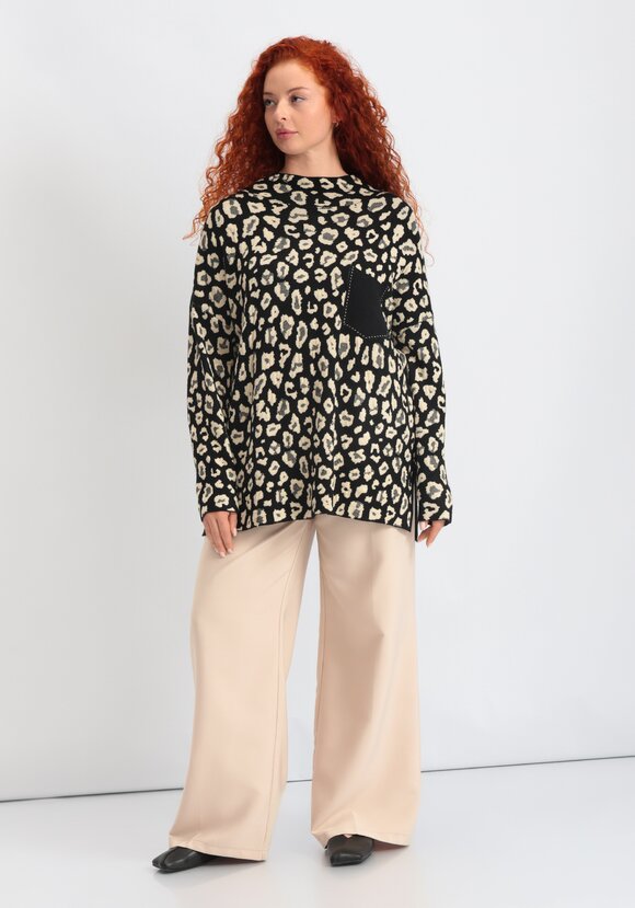 Джемпер с высокой горловиной Элизабет шир.  580, рис. 8