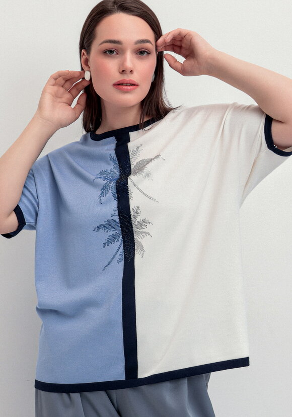 Блуза Ассие шир.  580, рис. 1