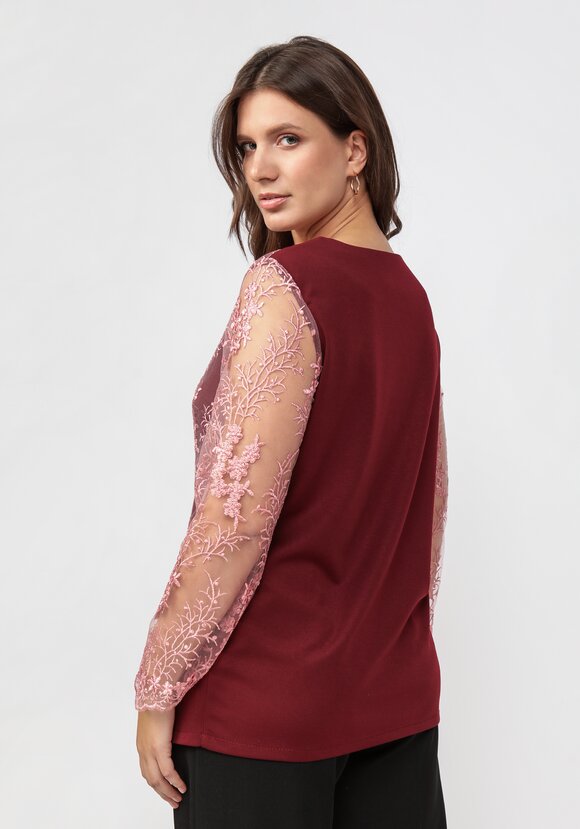 Блуза с рукавом 7/8 шир.  580, рис. 18