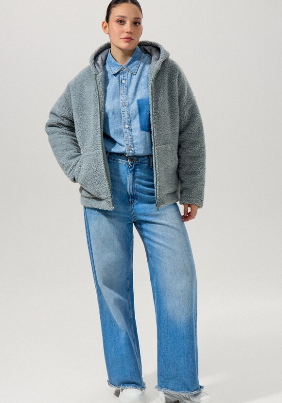 Толстовка тедди с капюшоном шир.  580, рис. 33