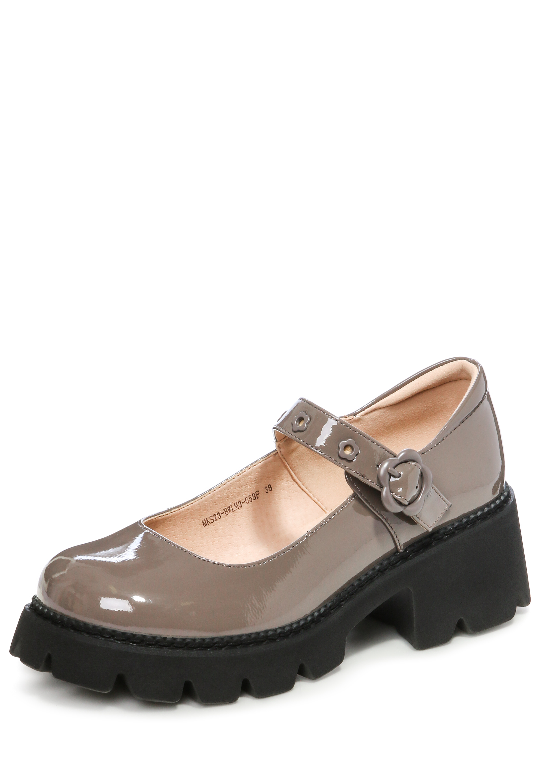 Туфли женские "Лоррелея" MILORES, цвет серый, размер 38 - фото 1