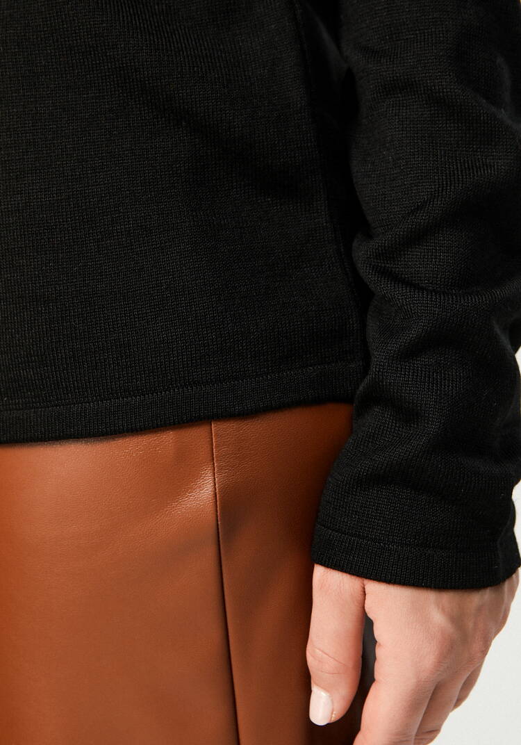 Водолазка удлиненная с воротником хомут шир.  750, рис. 7