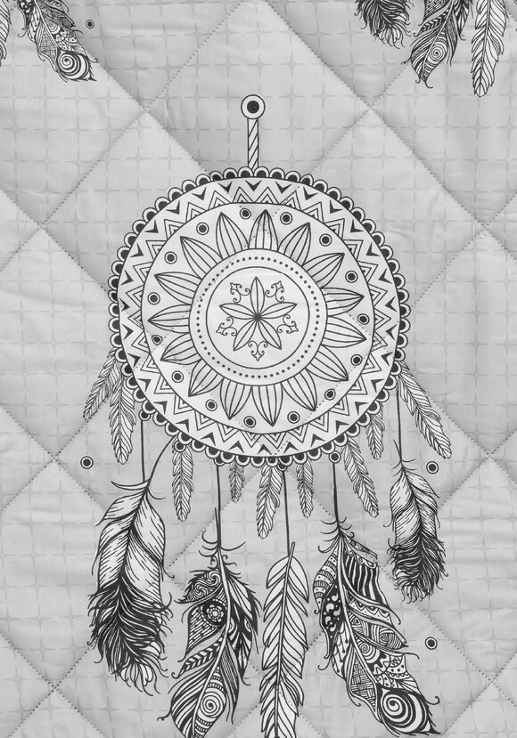 Одеяло с ромашкой Ловец снов шир.  580, рис. 4