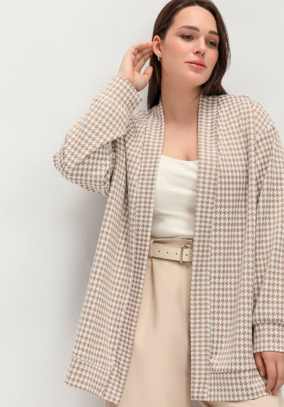 Кардиган-накидка свободного кроя шир.  580, рис. 1