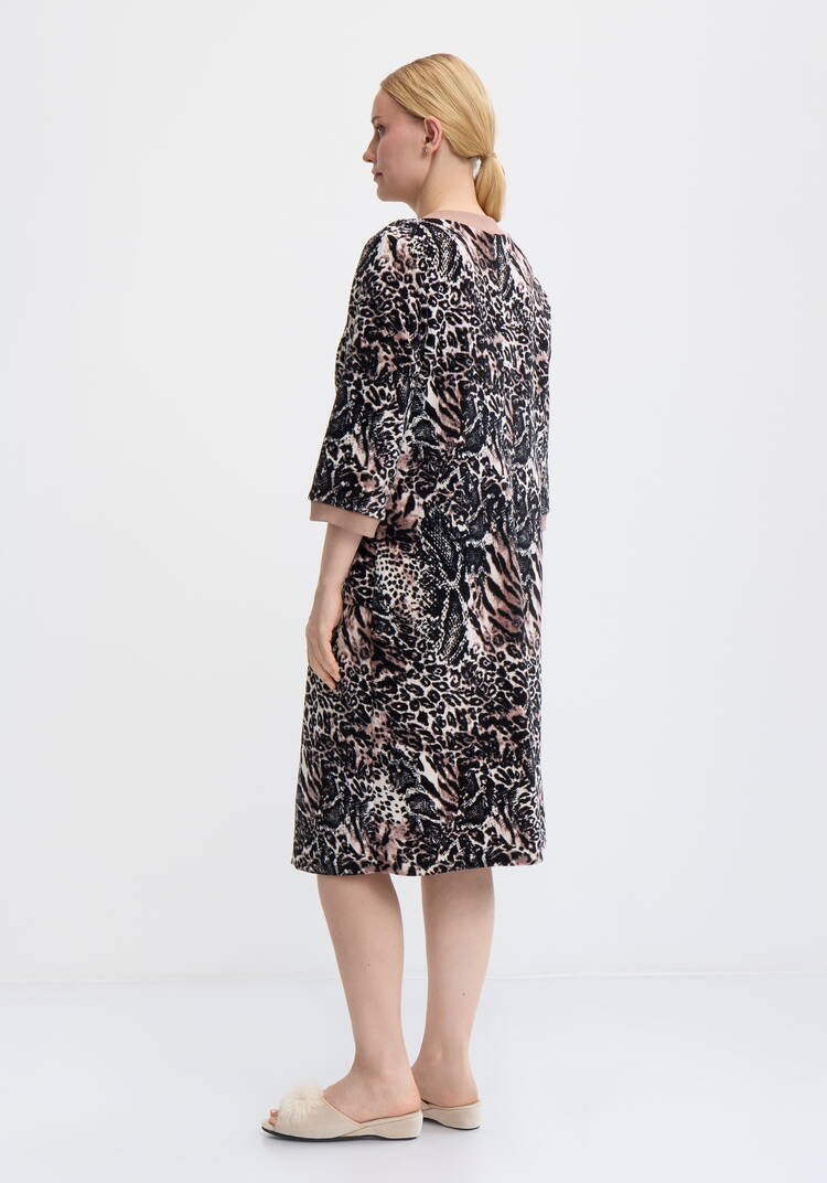 Халат велюровый Марта шир.  750, рис. 9