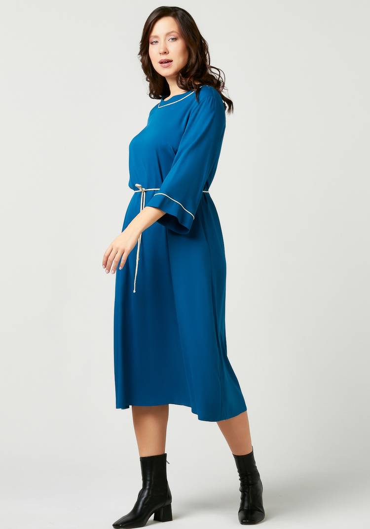 Платье миди с кантом шир.  750, рис. 15