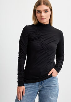 Водолазка со сборкой Хельга