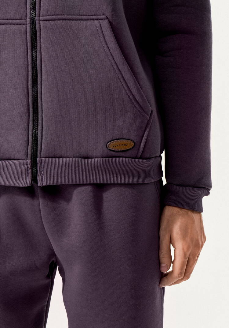 Толстовка с декоративной нашивкой на кармане шир.  750, рис. 22