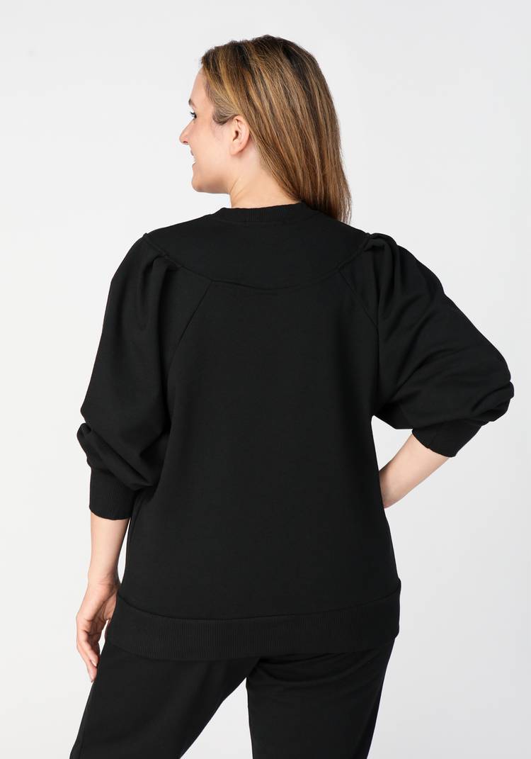 Свитшот с контрастной отстрочкой шир.  750, рис. 6