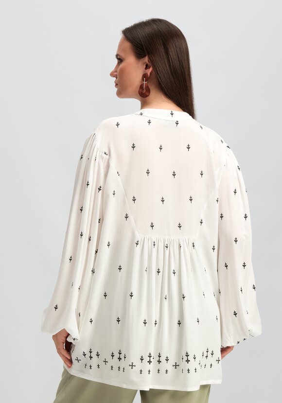 Блуза в стиле бохо шир.  580, рис. 3