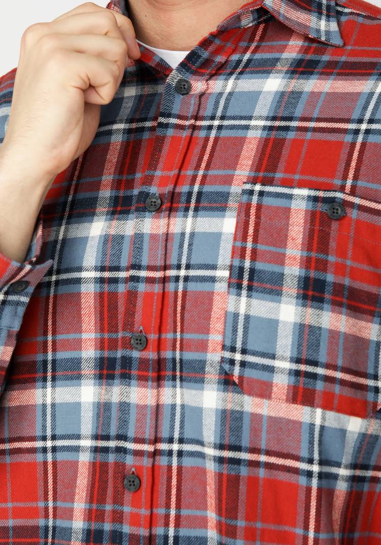 Рубашка фланелевая Квебек шир.  750, рис. 4