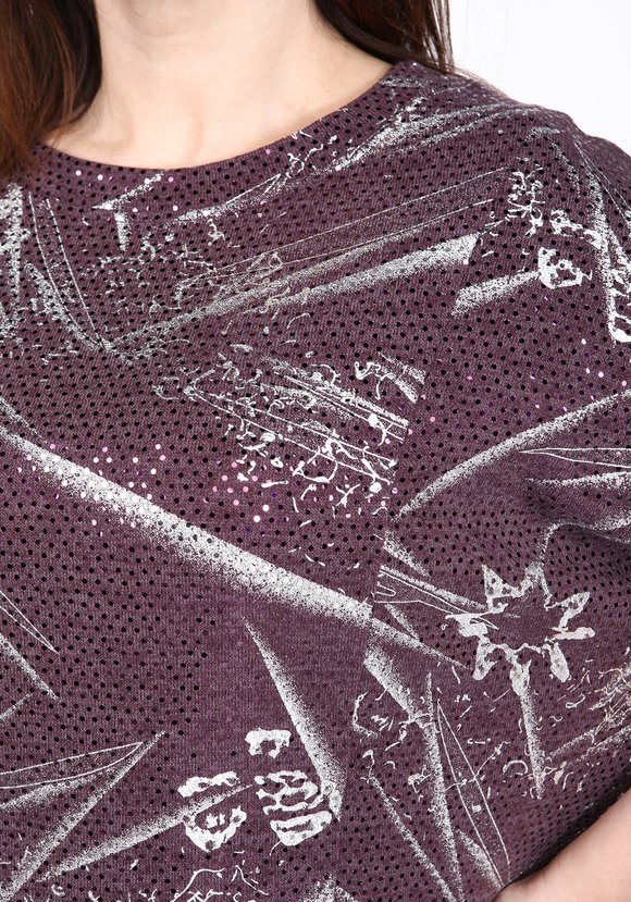 Блуза Драгоценный взгляд шир.  580, рис. 6