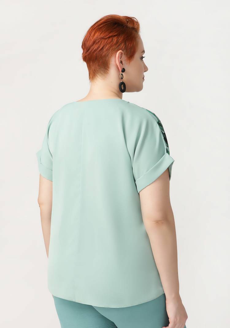 Блуза Небывалая красота шир.  750, рис. 11