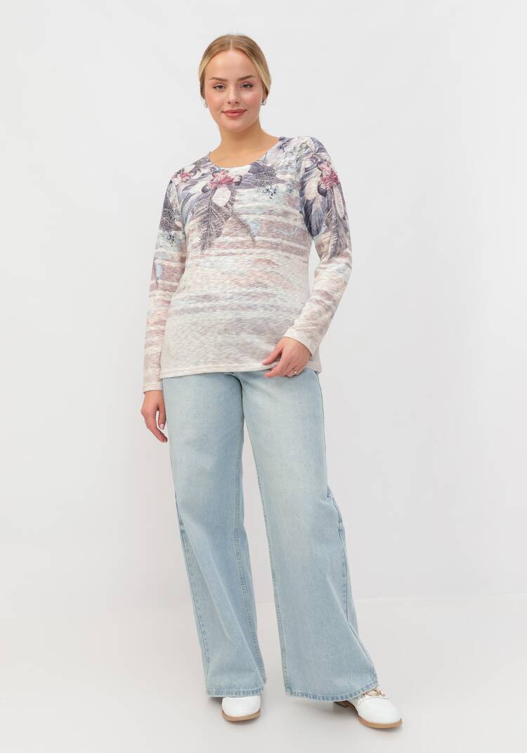 Блуза Ария с узором шир.  750, рис. 17