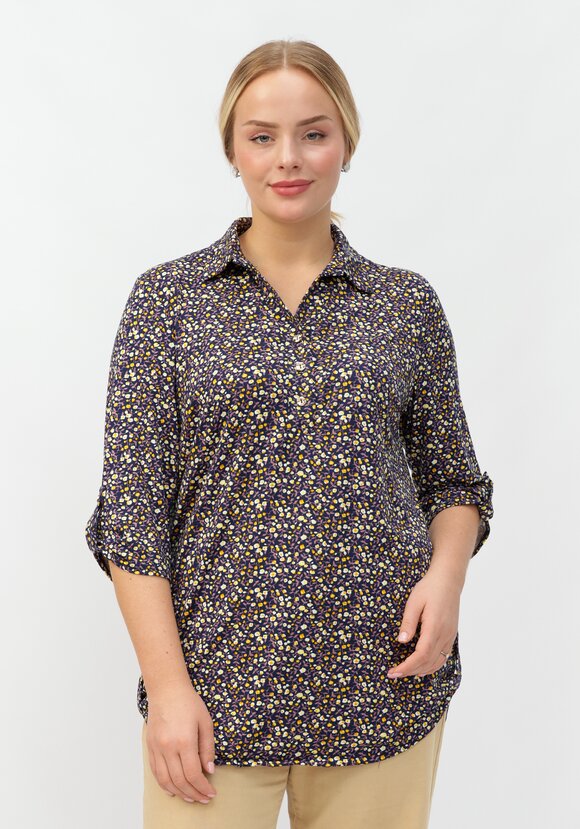 Рубашка Лучия с принтом шир.  580, рис. 16