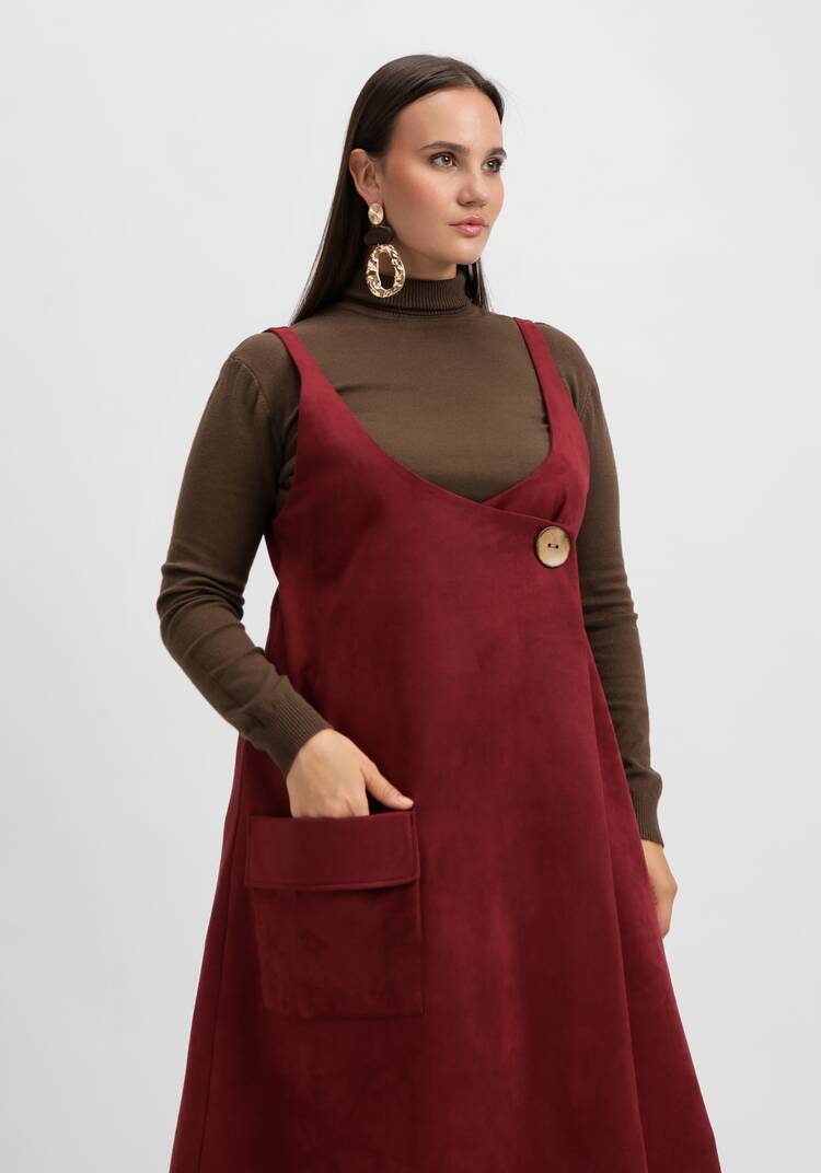 Сарафан оверсайз с накладным карманом шир.  750, рис. 20