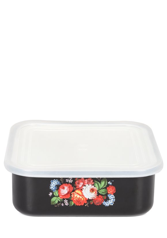 Эмалированный лоток Жостовские мотивы шир.  580, рис. 1