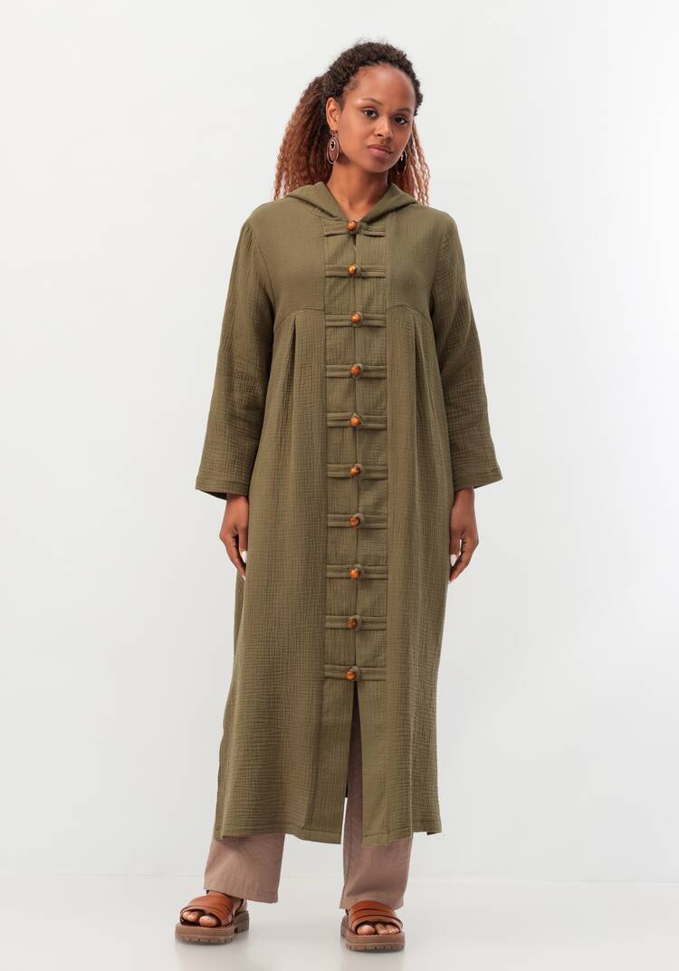 Кардиган удлиненный с капюшоном шир.  750, рис. 4