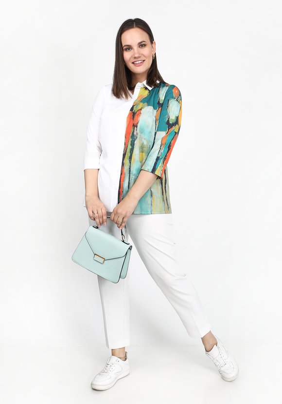 Блуза Радужное настроение шир.  580, рис. 1