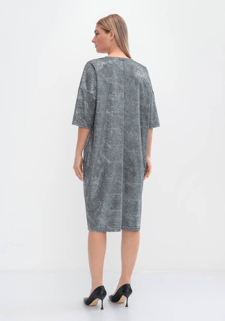 Платье с 3D мерцанием шир.  750, рис. 8