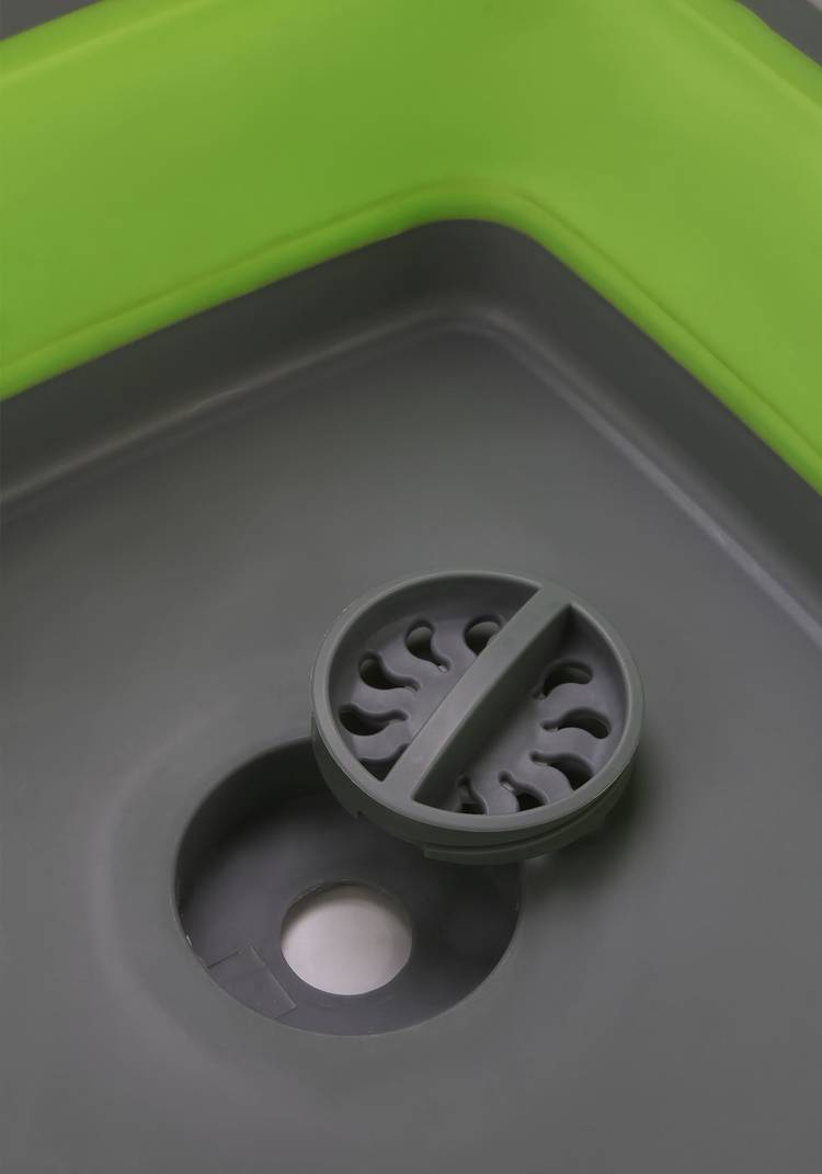 Складная корзина-раковина со сливом шир.  750, рис. 15