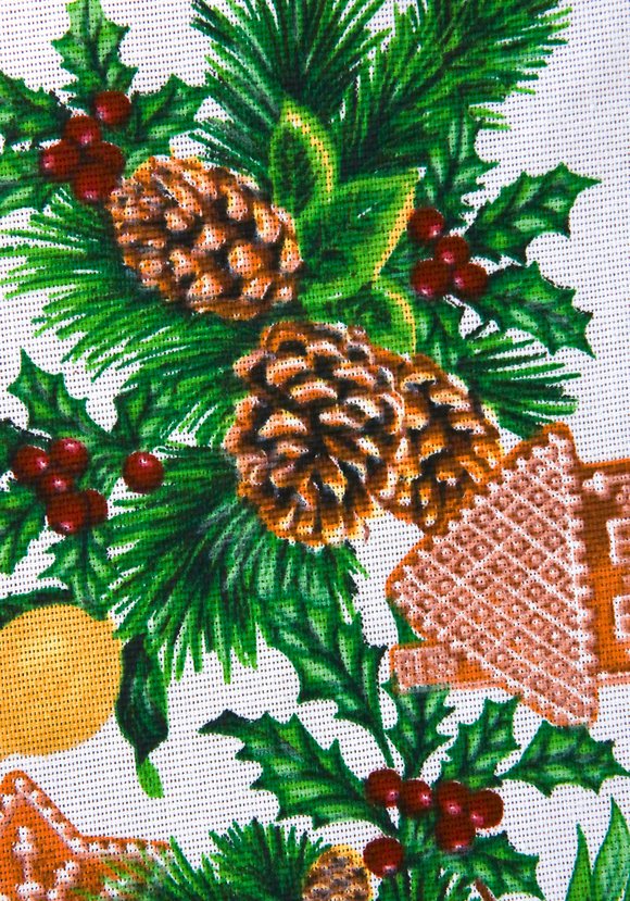 Скатерть с пропиткой Новогодняя шир.  580, рис. 9