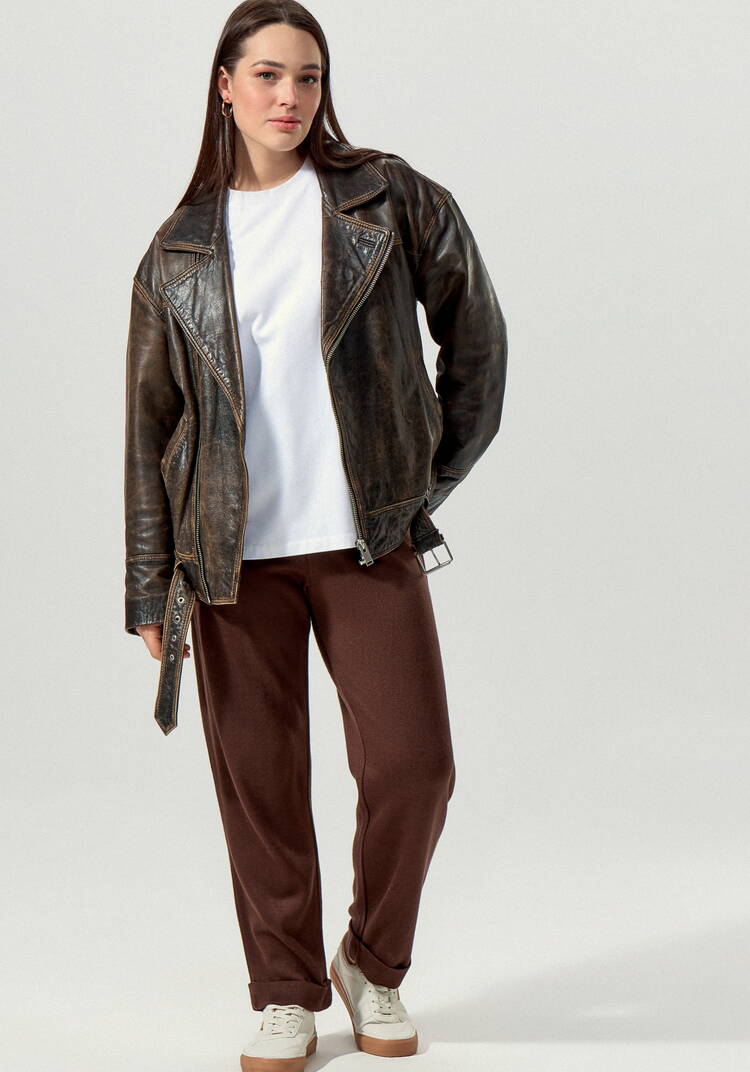 Брюки с манжетами и широкой резинкой шир.  750, рис. 19