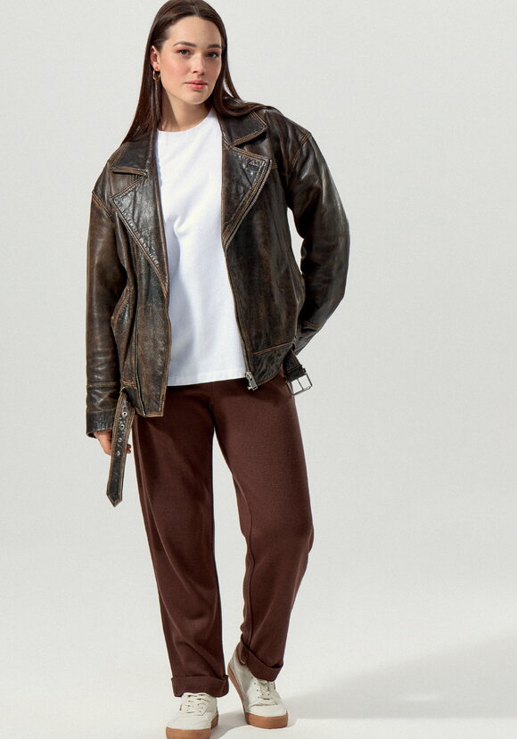 Брюки с манжетами и широкой резинкой шир.  580, рис. 19